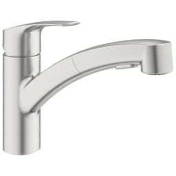 Grohe Eurosmart 2021 Tek Kumandalı Beyaz Eviye Bataryası - 30305DC1 görsel 1