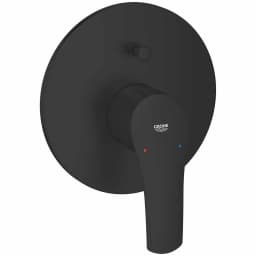 Grohe Eurosmart Siyah Ankastre Banyo-Duş Bataryası - 194502433 görsel 1