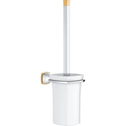 Grohe Grandera Krom-Bronz Tuvalet Fırçası Seti - 40946IG0 görsel 1