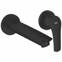 Grohe Grohe Eurosmart İki Delikli Ankastre Siyah Lavabo Bataryası - 293382433 görsel 1