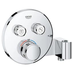 Grohe Grohtherm SmartControl Çift Valfli Akış Kontrollü Ankastre Termostatik Duş Bataryası - 29120000 görsel 1