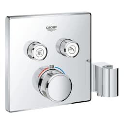 Grohe Grohtherm SmartControl Çift Valfli Akış Kontrollü Ankastre Termostatik Duş Bataryası - 29125000 görsel 1