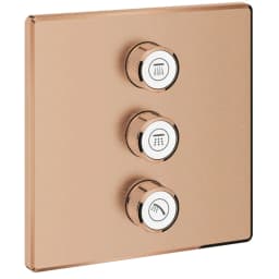 Grohe Grohtherm SmartControl Rose Gold Üç Valfli Akış Kontrollü Kumanda - 29127DL0 görsel 1