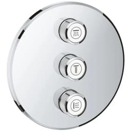 Grohe Grohtherm SmartControl Üç Valfli Akış Kontrollü Kumanda - 29122000 görsel 1