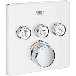 Grohe Grohtherm SmartControl Üç Valfli Akış Kontrollü Ankastre Termostatik Duş Bataryası - 29157LS0 görsel 1