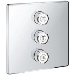 Grohe Grohtherm SmartControl Üç Valfli Akış Kontrollü Kumanda - 29127000 görsel 1