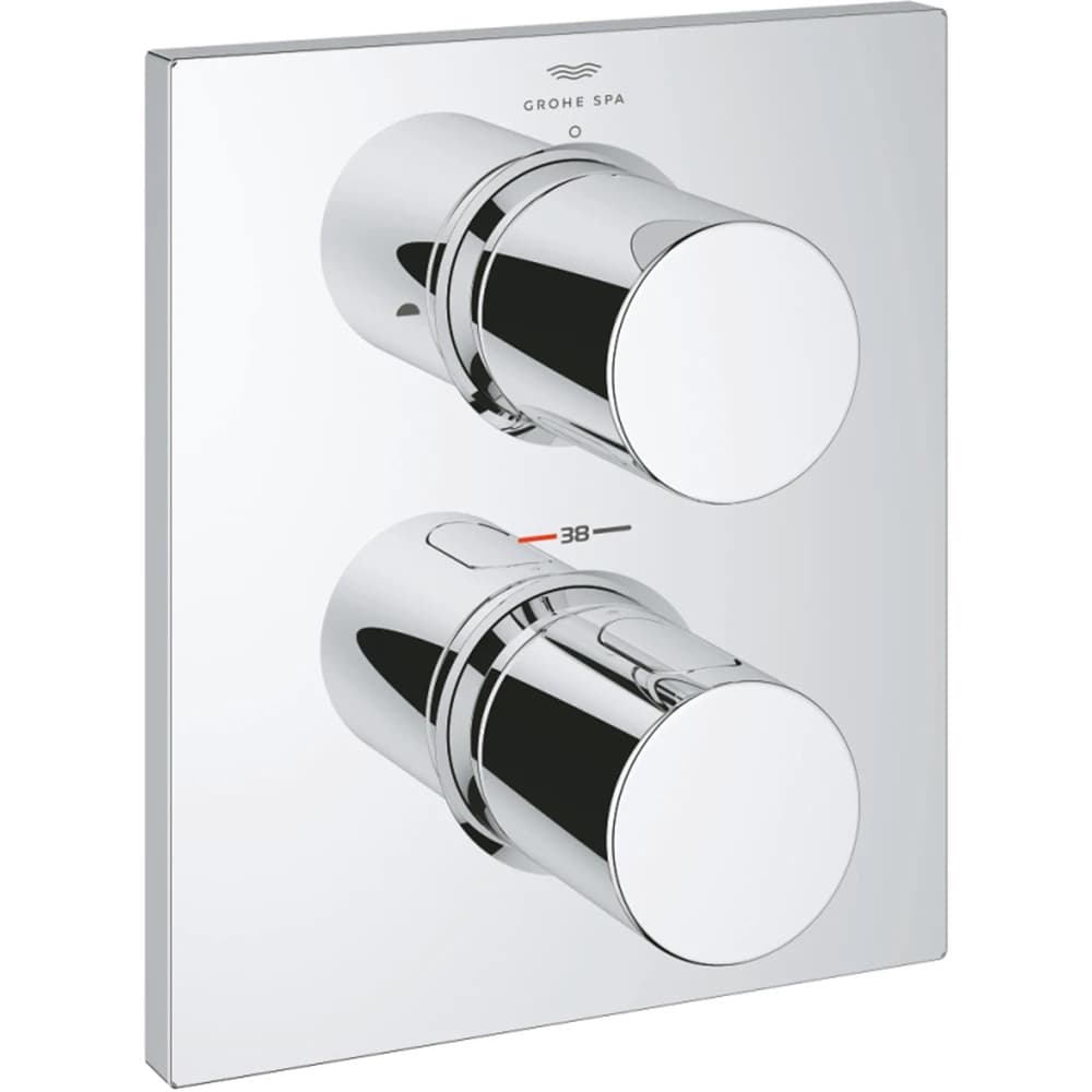 Grohe Grohtherm Yollu Yön Değiştiricili Banyo Bataryası - 27618000