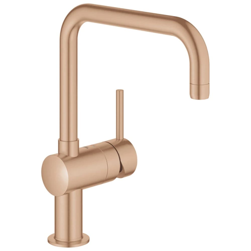 Grohe Minta Tek Kumandalı Rose Gold Eviye Bataryası - 32488DL0