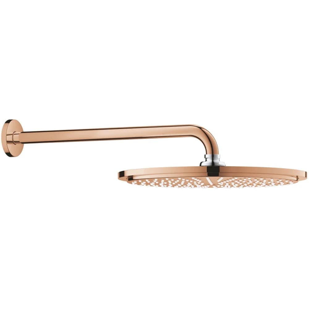 Grohe Rainshower Cosmopolitan Metal Tek Akışlı Rose Gold Tepe Duşu Seti - 26066DA0