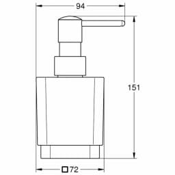 Grohe Selection Cube Sıvı Sabunluk - 40805000 görsel 2