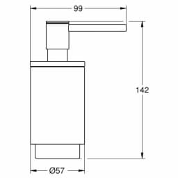Grohe Selection Nikel Sıvı Sabunluk - 41028A00 görsel 2