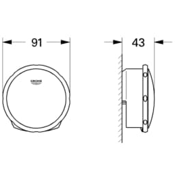 Grohe Talentofill Altın Küvet Tropleni - 19952GN0 görsel 2