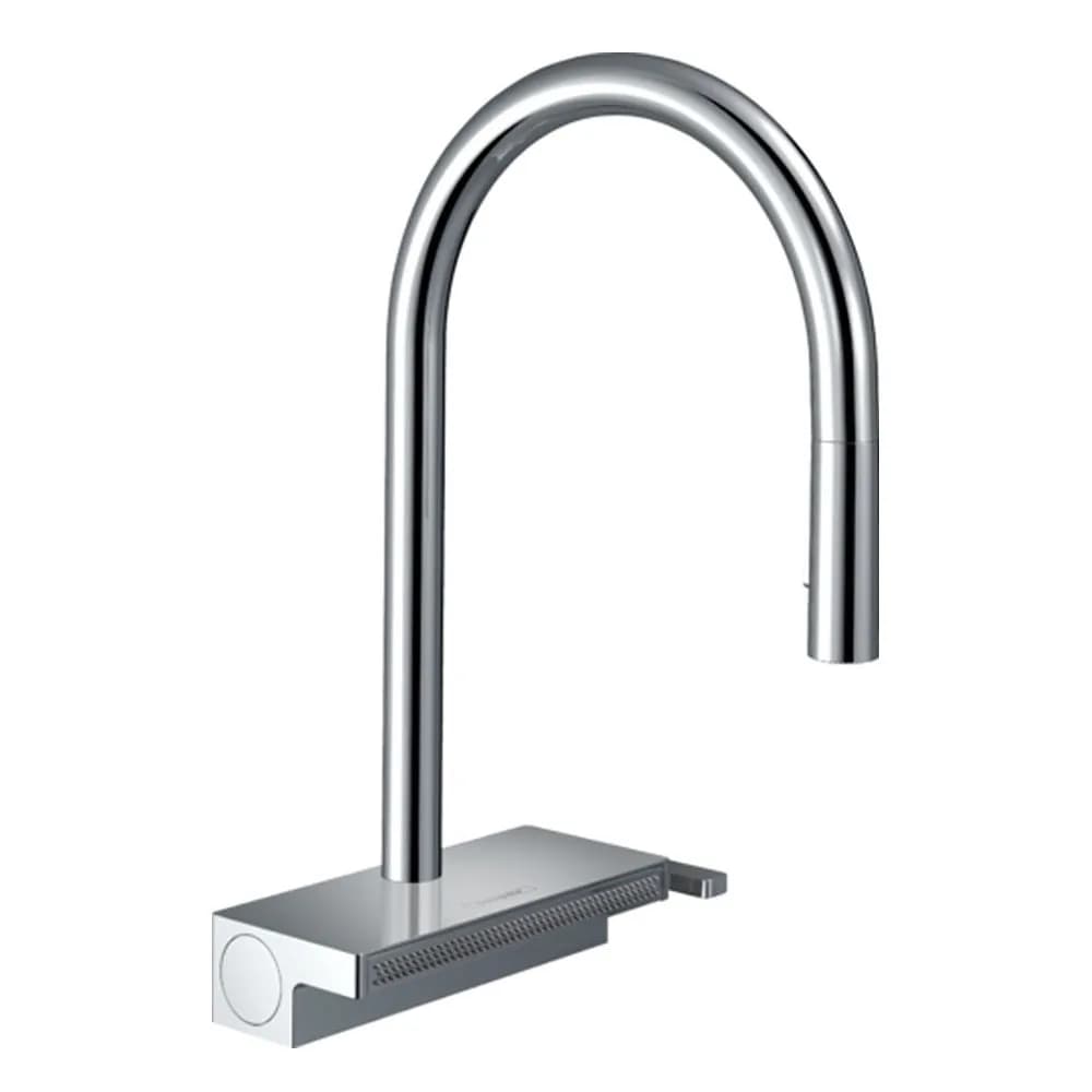 Hansgrohe Aquno Select Tek Kollu Krom Eviye Bataryası