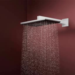 Hansgrohe Raindance Alive Q 210/340 2jet EcoSmart Satin Beyaz Tepe Duşu - 24551700 görsel 2