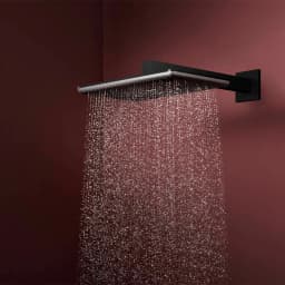 Hansgrohe Raindance Alive Q 210/340 2jet EcoSmart Satin Siyah Tepe Duşu - 24551670 görsel 2