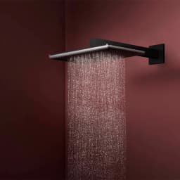 Hansgrohe Raindance Alive Q 210/340 2jet EcoSmart Satin Siyah Tepe Duşu - 24551670 görsel 3