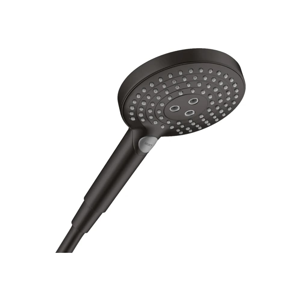 Hansgrohe Raindance Select S Satin Siyah 120 3 jet El Duşu 26014670