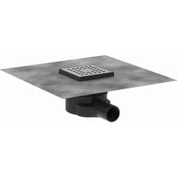 Hansgrohe RainDrain Point 100 cm Fırçalanmış Paslanmaz Çelik Komple Gider Seti - 56246800 görsel 1