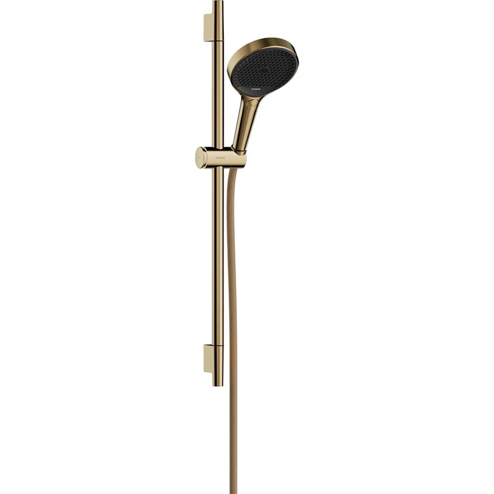 Hansgrohe Rainfinity Duş Seti 130 3jet Duş Barı 65 Cm ve Designflex Textile Parlak Altın Optik Duş Hortumu 160 Cm ile 28745990