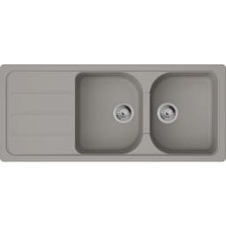 Hansgrohe S52 S520-F735 Beton Gri Ankastre Granit Eviye - 43348380 görsel 1