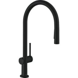 Hansgrohe Talis M54 210 2jet sBox Satin Siyah Eviye Bataryası 72801670 görsel 1