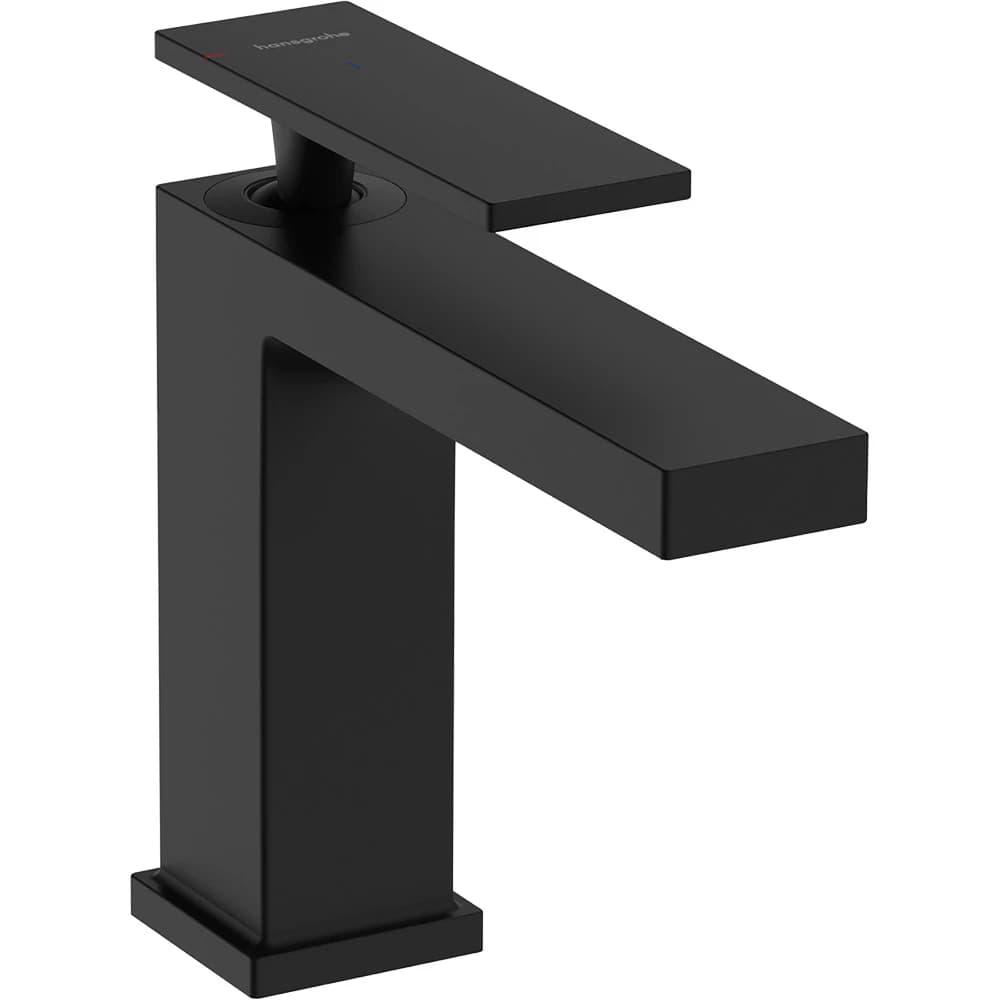 Hansgrohe Tecturis E 110 EcoSmart+ Tek Kollu CoolStart Kumandalı Satin Siyah Lavabo Bataryası 73014670