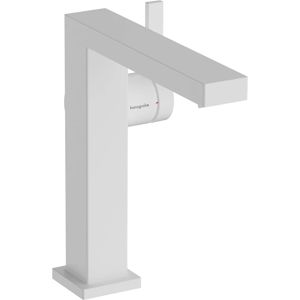 Hansgrohe Tecturis E 150 Fine CoolStart EcoSmart+ Kumandasız Satin Beyaz Tek Kollu Lavabo Bataryası 73041700