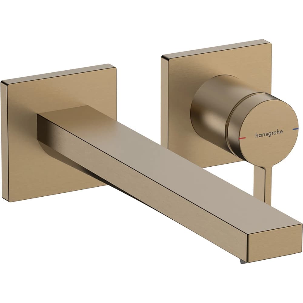 Hansgrohe Tecturis E 22,5 Cm Gaga İle Mat Bronz Tek Kollu Ankastre Lavabo Bataryası 73051140