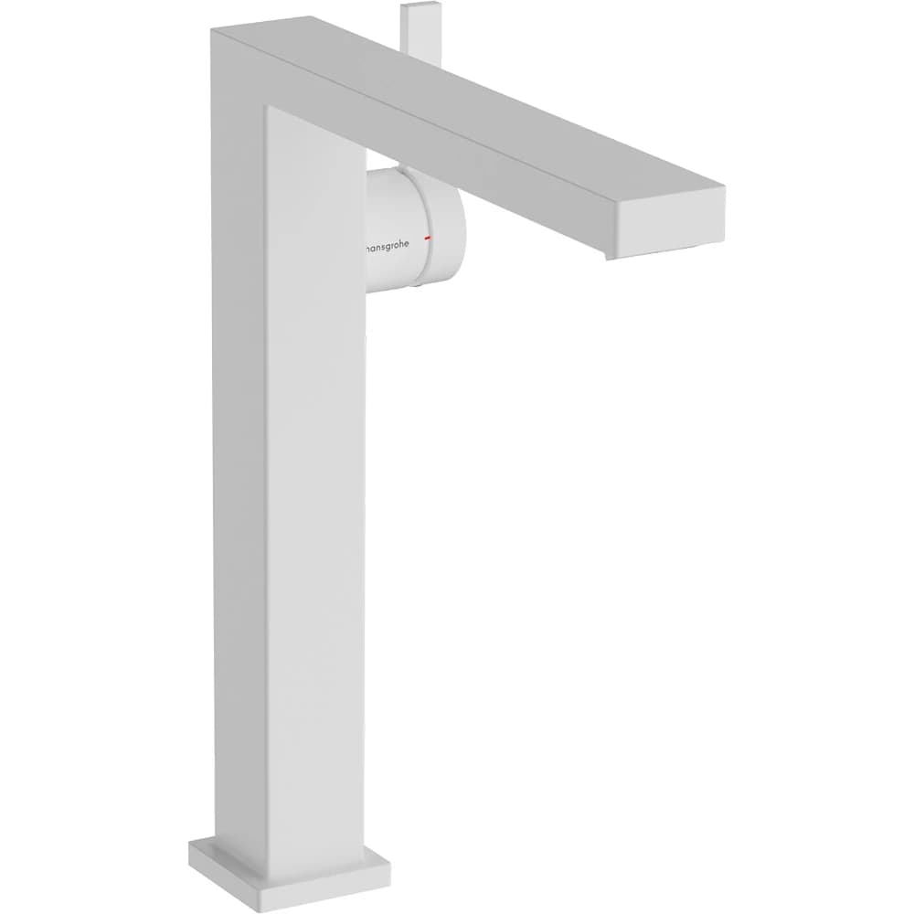 Hansgrohe Tecturis E 240 Fine CoolStart Bas-Aç Gider Seti İle Satin Beyaz Tek Kollu Lavabo Bataryası 73073700