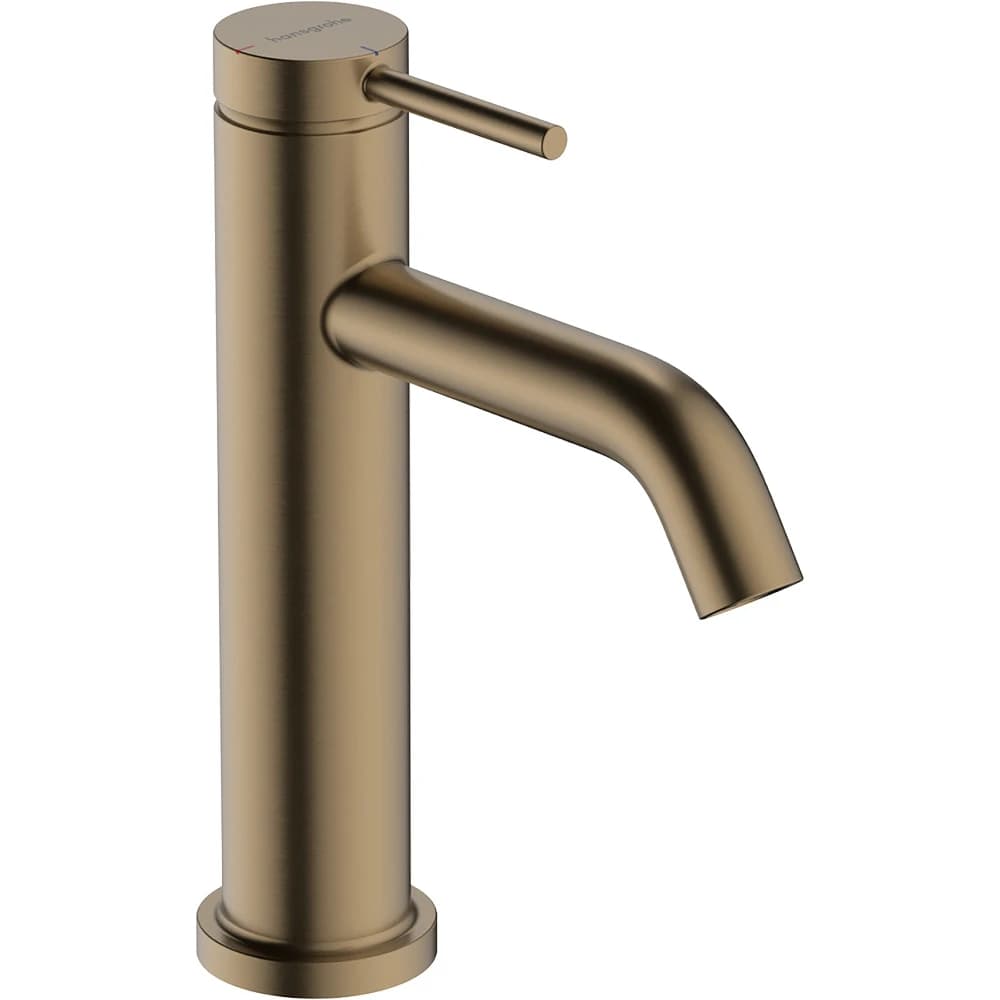 Hansgrohe Tecturis S 110 CoolStart Kumandasız Mat Bronz Tek Kollu Lavabo Bataryası 73317140