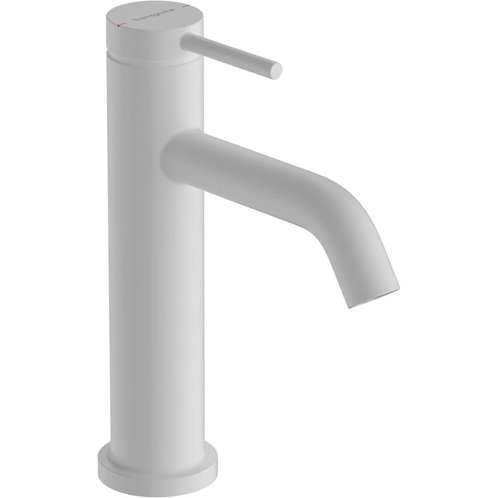 Hansgrohe Tecturis S 110 EcoSmart+ Kumandasız Satin Beyaz Tek Kollu Lavabo Bataryası 73311700