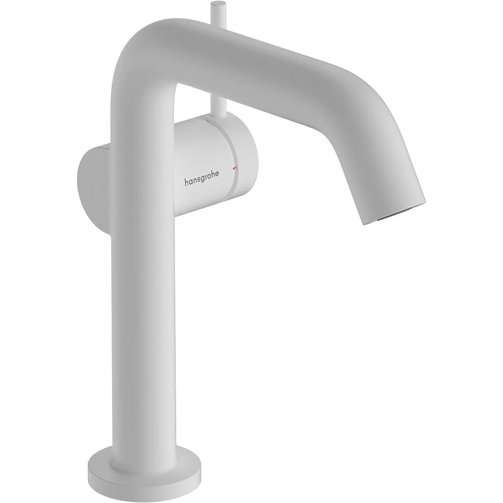 Hansgrohe Tecturis S 150 Fine CoolStart Bas-Aç Gider Seti İle Satin Beyaz Tek Kollu Lavabo Bataryası 73342700