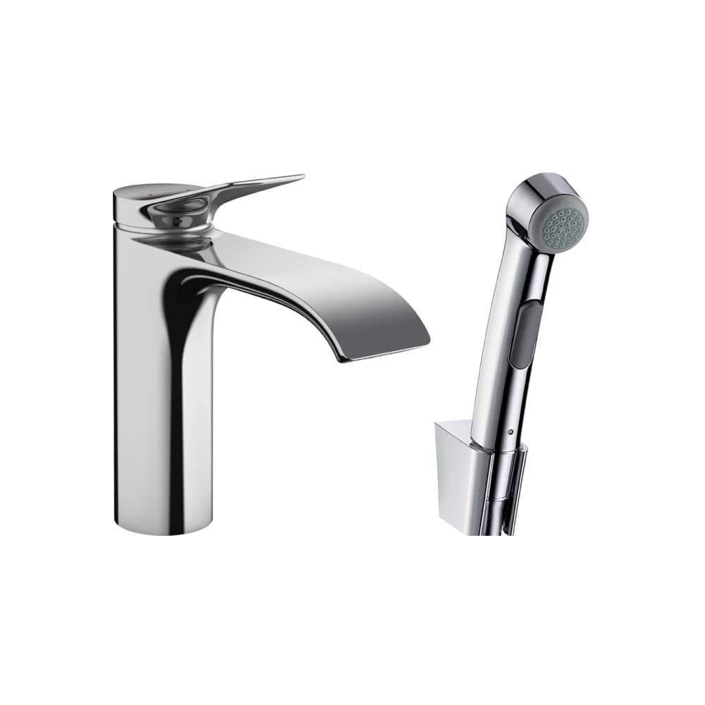 Hansgrohe Tek Kollu Krom Lavabo Bataryası