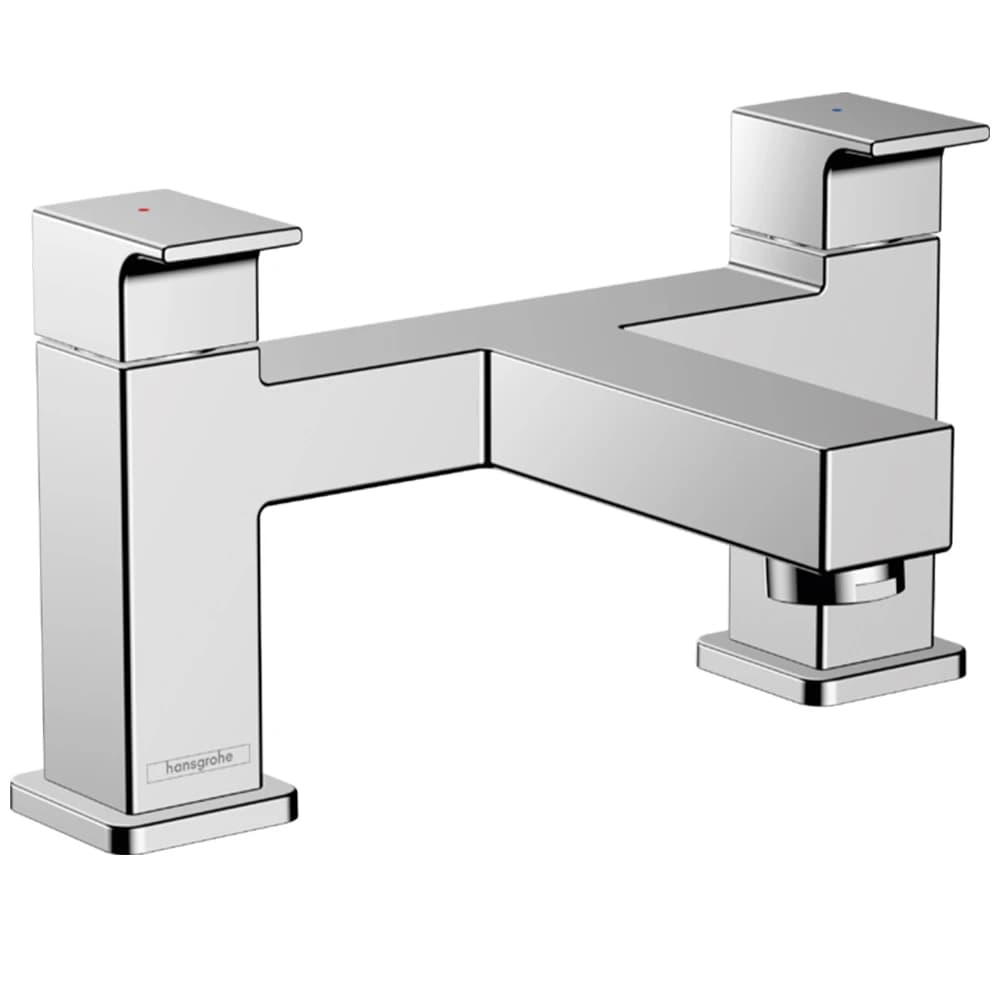 Hansgrohe Vernis Shape 2-Delikli küvet kenarı banyo bataryası