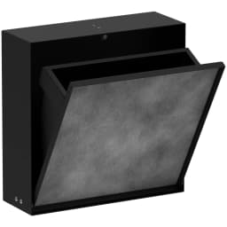Hansgrohe XtraStoris Rock Ankastre Satin Siyah Çöp Kutusu - 56089670 görsel 1