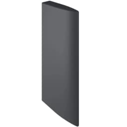 Kale Flat 80x36 Cm Mat Antrasit Pisuvar Ara Bölme görsel 1