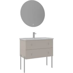 Orka Milazzo 80 Cm Calisto Banyo Dolabı Takımı (Krom Kulp) - 5007838 görsel 1