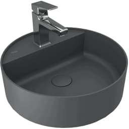 Kale Smartedge 45 Cm Mat Antrasit-Gri Yuvarlak Lavabo görsel 1