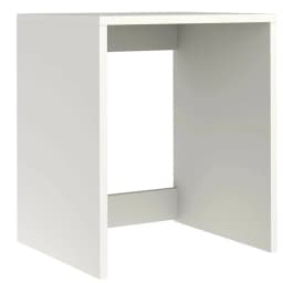 Kale Vista 76 Cm Kapaksız Mat Beyaz Çamaşır Makinası Dolabı görsel 1