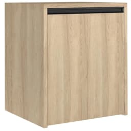 Kale Vista 76 Cm Kapaklı Koyu Meşe Çamaşır Makinesi Dolabı görsel 1