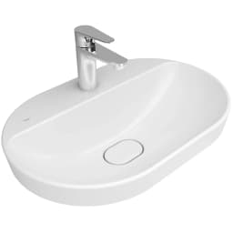 Kale Zero 2.0 60x40 Cm Yarı Gömme Oval Lavabo görsel 1