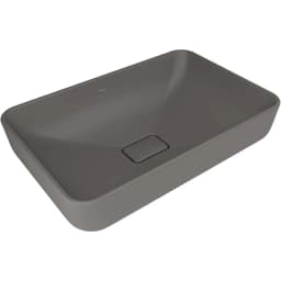 Kale Zero 2.0 60x40 Cm Mat Antrasit-Gri Dikdörtgen Çanak Lavabo görsel 1