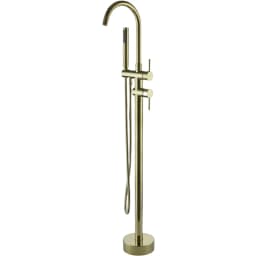 Newarc Step Yerden Mat Altın Banyo Bataryası - 900516MG görsel 1