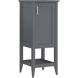 Orka Bastle 48 Cm Mat Gri Boy Dolabı (Sağ) görsel 1