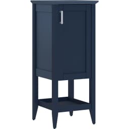 Orka Bastle 48 Cm Mat Lacivert Boy Dolabı (Sağ) görsel 1