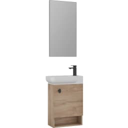 Orka Begonya 55 Cm Legnano Banyo Dolabı Takımı görsel 1
