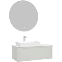 Orka Biella 100 Cm Mat Kaşmir Banyo Dolabı Takımı - 5009894 görsel 1