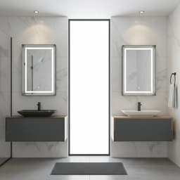 Orka Craft 100 Cm Ceviz-Antrasit Banyo Dolabı Takımı - 5000145 görsel 2