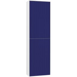 Orka Cube 40 Cm Mat Lacivert Boy Dolabı görsel 1
