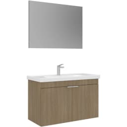 Orka Desna 90 Cm Budva Banyo Dolabı Takımı - 5008551 görsel 1
